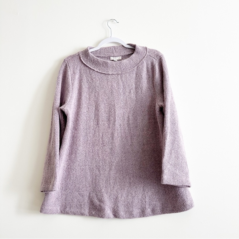 LOFT | NWT Light Purple Knit Sweater Size Large